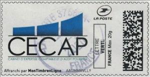 Stamp, Cecap, Personalized and Private Mail Stamps,  , Accountants