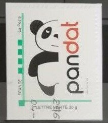 Stamp, Pandat, Personalized and Private Mail Stamps,  , Finance, Giant Pandas, Logos