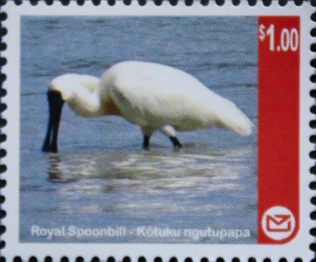 Royal Spoonbill CAL stamp