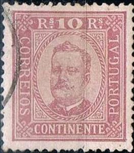 Stamp, King Carlos I, Portugal,  , Famous People, Heads of State, Kings, Men, Royalty