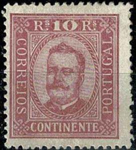 Stamp, King Carlos I, Portugal,  , Famous People, Heads of State, Kings, Men, Royalty
