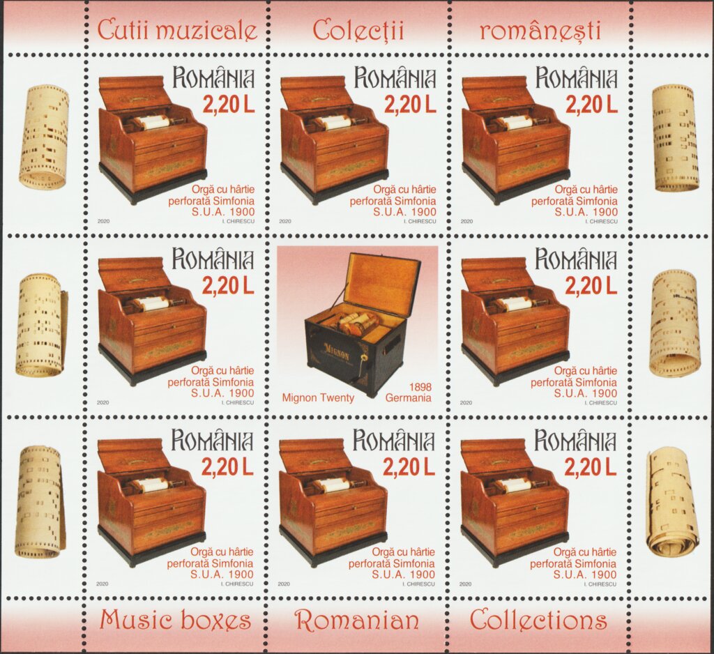Simfonia Music Box, USA 1900