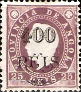 Stamp, King Luis, Angola,  
