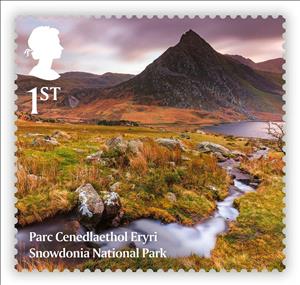 Stamp, Snowdonia National Park, United Kingdom of Great Britain & Northern Ireland,  , Landscapes, National Parks