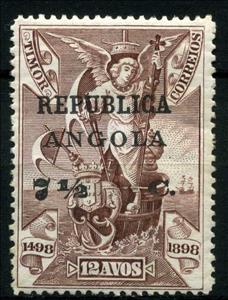 Stamp, Archangel Raphael - Patron of the fleet, Angola,  