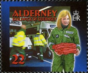 Stamp, Ambulance Technician at Station (B), Alderney,  , Rescue Services