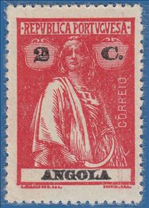 Stamp, Ceres, Angola,  , Mythology, Tools, Crops, Gods and goddesses