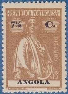 Stamp, Ceres, Angola,  , Mythology, Tools, Crops, Gods and goddesses