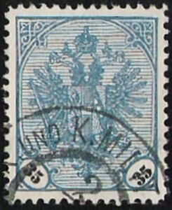 Stamp, Coat Of Arms Black Numbers, Bosnia and Herzegovina, Austro-Hungarian Admin,  , Coats of Arms