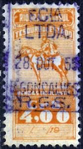 Stamp, General Manuel Luís Osório, Brazil,  , Animals (Fauna), Famous People, Generals, Horses, Military Officers, Politicians