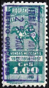 Stamp, General Manuel Luís Osório, Brazil,  , Animals (Fauna), Famous People, Generals, Horses, Military Officers, Politicians