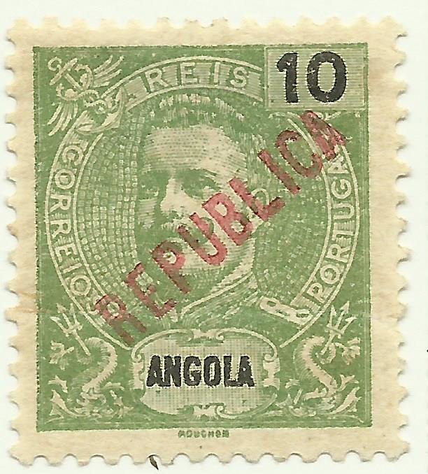 Local overprint REPUBLICA