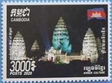 Views of Angkor Thom at Night