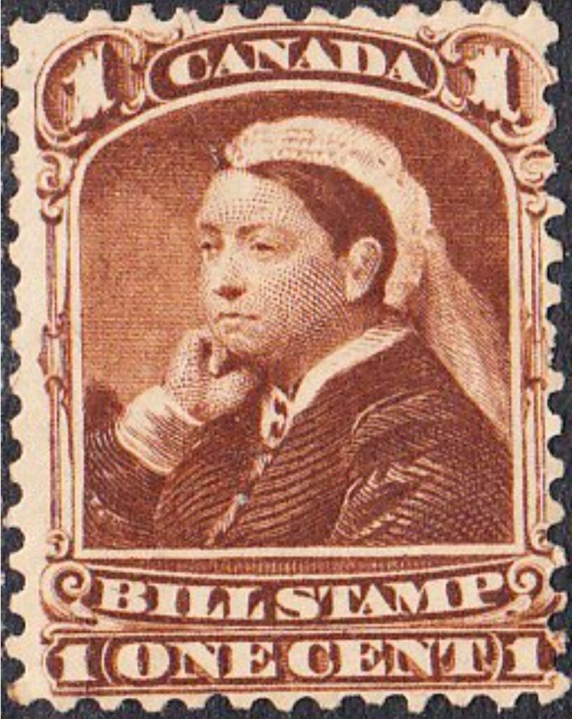 1 Queen Victoria 1864 Third Bill Issue