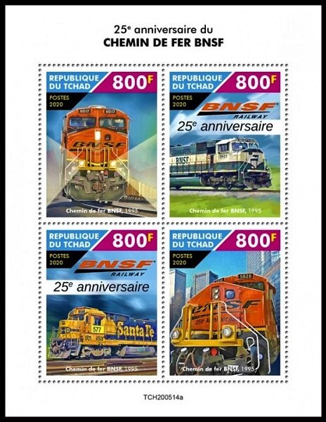 25th Anniversary of the BNSF Railway