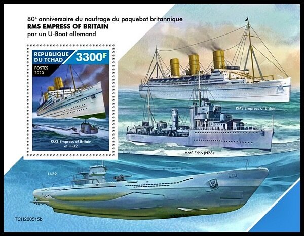 80th Anniversary of the Sinking of RMS Empress of Britain