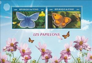 Souvenir Sheet, Butterflies, Cinderellas,  , Animals (Fauna), Butterflies, Insects