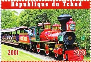 Stamp, Disney Trains, Cinderellas,  , Cartoons, Disney