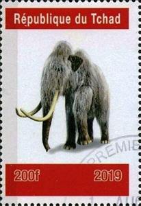Stamp, Extinct Species, Cinderellas,  , Animals (Fauna)
