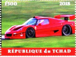 Stamp, Ferrari, Cinderellas,  , Cars