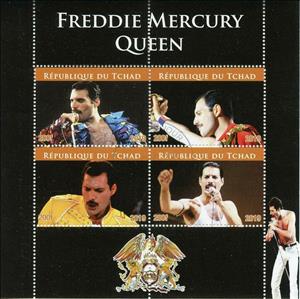 Mini Sheet, Freddie Mercury, Cinderellas,  , Musicians