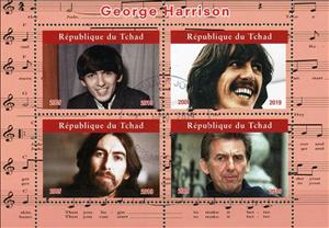 Mini Sheet, George Harrison, Cinderellas,  , Musicians, The Beatles