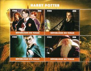 Mini Sheet, Harry Potter, Cinderellas,  , film