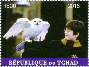 Stamp, Harry Potter and Hedwig, Cinderellas,  , film