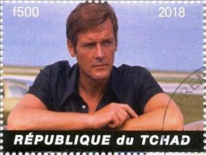 Stamp, James Bond - Roger Moore, Cinderellas,  , Actors, film