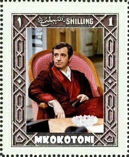 Stamp, Jean-Paul Belmondo, Cinderellas,  , Actors, Famous People, Men, film