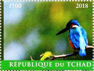 Stamp, Kingfisher, Cinderellas,  , Animals (Fauna), Birds, Kingfishers