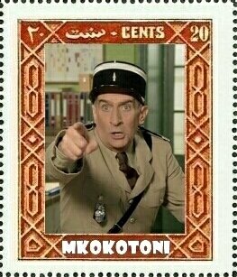 Stamp, Louis Germain David de Funès de Galarza, Cinderellas,  , Actors, Famous People, Men, film