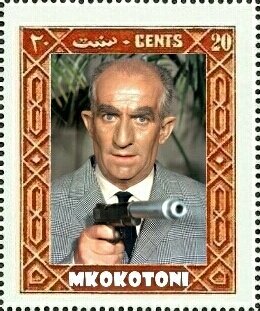 Stamp, Louis Germain David de Funès de Galarza, Cinderellas,  , Actors, Famous People, Men, film