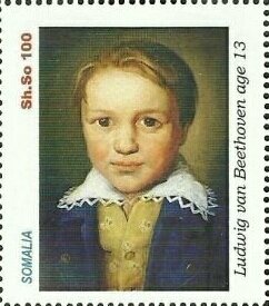 Ludvig van Beethoven age 13