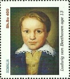 Ludvig van Beethoven age 13