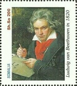 Ludvig van Beethoven in 1820