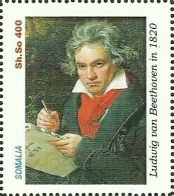 Ludvig van Beethoven in 1820