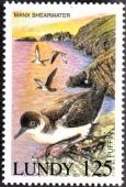 Stamp, Manx Shearwater, Cinderellas,  , Animals (Fauna), Birds