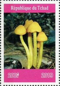 Stamp, Mushrooms and Butterflies, Cinderellas,  , Mushrooms