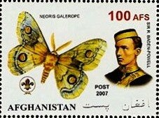 Stamp, Neoris glarope, Cinderellas,  , Animals (Fauna), Butterflies, Insects