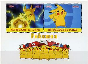 Souvenir Sheet, Pokemon, Cinderellas,  , Comics