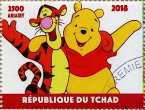 Stamp, Pooh, Cinderellas,  , Cartoons, Disney