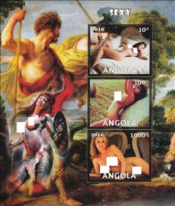 Mini Sheet, Sexy, Cinderellas,  , Nudes, Paintings, Photographs, Women