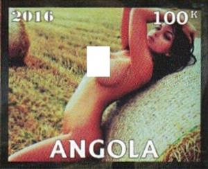 Stamp, Sexy, Cinderellas,  , Nudes, Photographs, Women