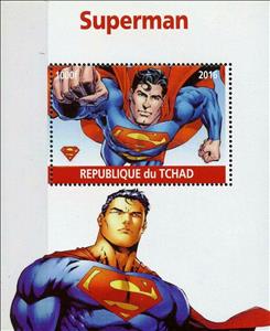 Souvenir Sheet, Superman, Cinderellas,  , Comics