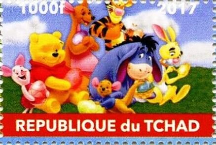 Stamp, Tigger & Pooh, Cinderellas,  , Cartoons, Disney