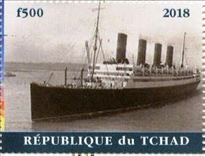 Stamp, Titanic, Cinderellas,  , Disasters, Passenger-ships, Ships