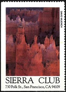 Stamp, View of the mountains, Cinderellas,  