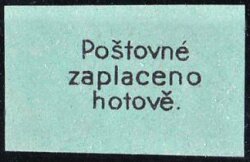 Stamp, Lloyd Praha, Czechoslovakia,  , Newspapers
