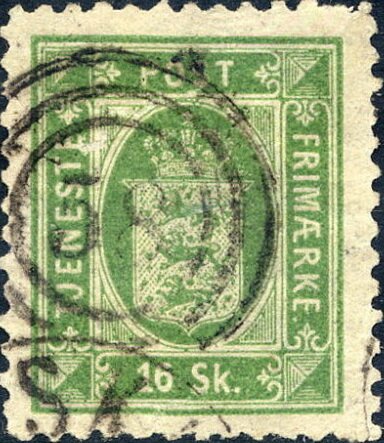 Coat of arms, Skilling values